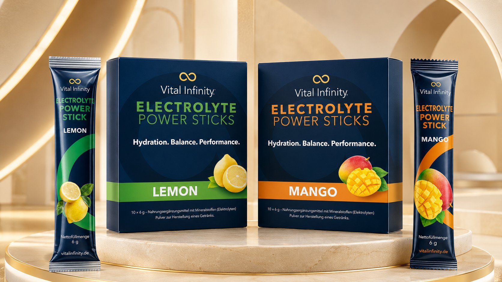 Electrolyte Power Sticks Portfolio